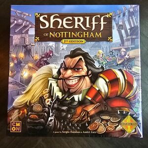 Sheriff of Nottingham - Board Game - 2nd Edition - CMON - Brand New‎ / Sealed